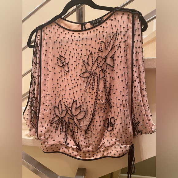 Etro Tops - VINTAGE ETRO RARE BEADED TOP